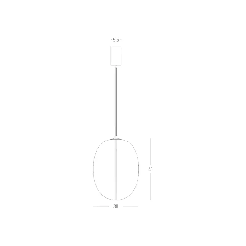 Legno sospensione 30x41cm (art.25171)