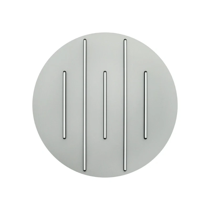Vibra plafoniera grigio sabbia Ø80cm (art.2572)