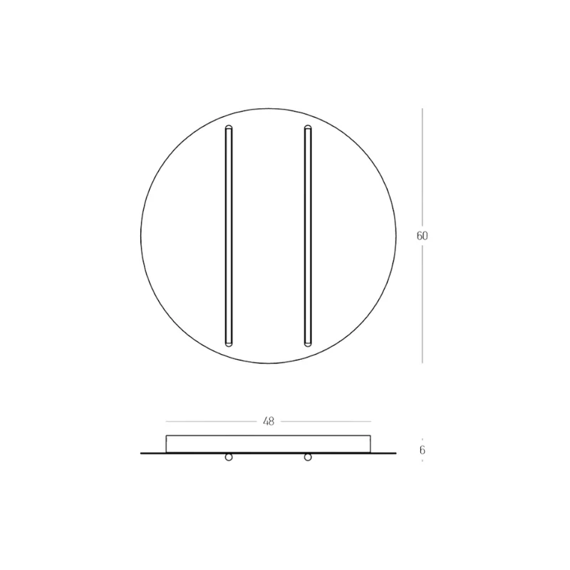 Vibra applique Ø60cm (art.2569)
