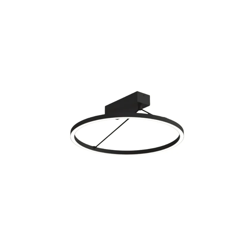Ace plafoniera nera 40x14.3cm (art.2561)