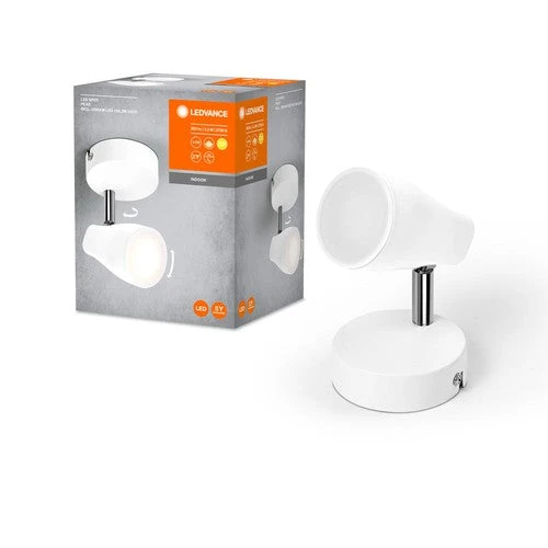 LEDVANCE LED SPOT PEAR Spot da soffitto a montaggio superficiale, bianco, 4.3W, 210lm