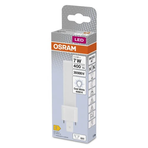 OSRAM DULUX Lampada LED S7 EM, 3,5W, 400lm, 4000K, Bianco freddo