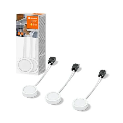 LEDVANCE lampada da sottopensile PUCK 65mm, bianco, 3W, 330lm