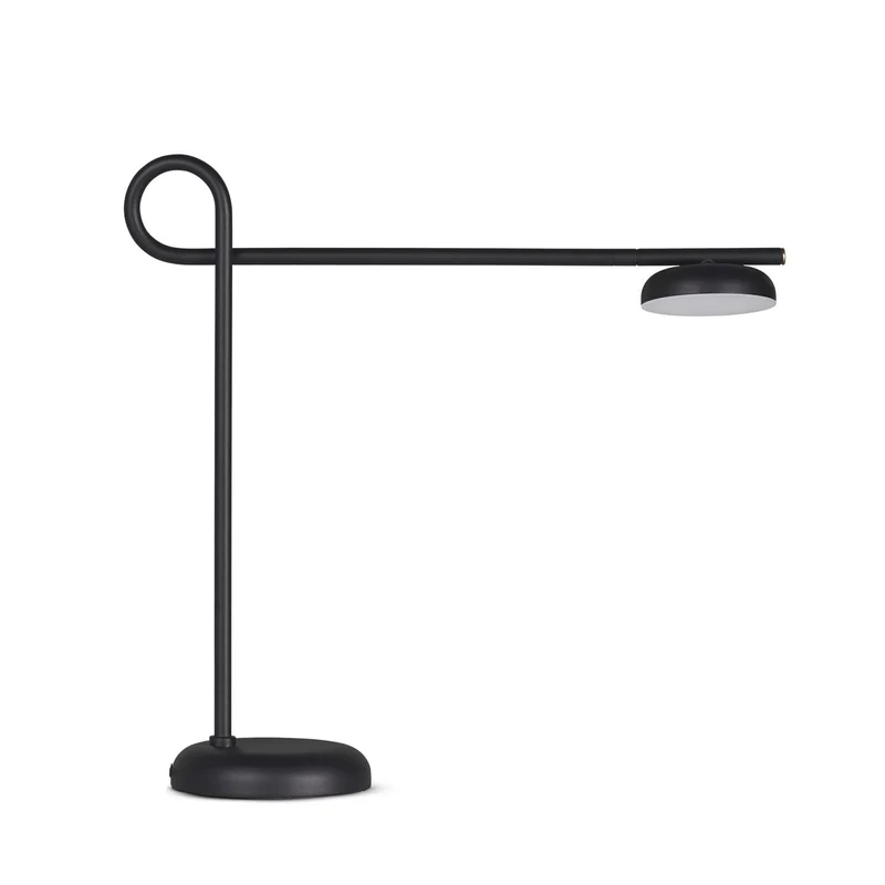 SALTO - Lampe à poser en acier, style contemporain