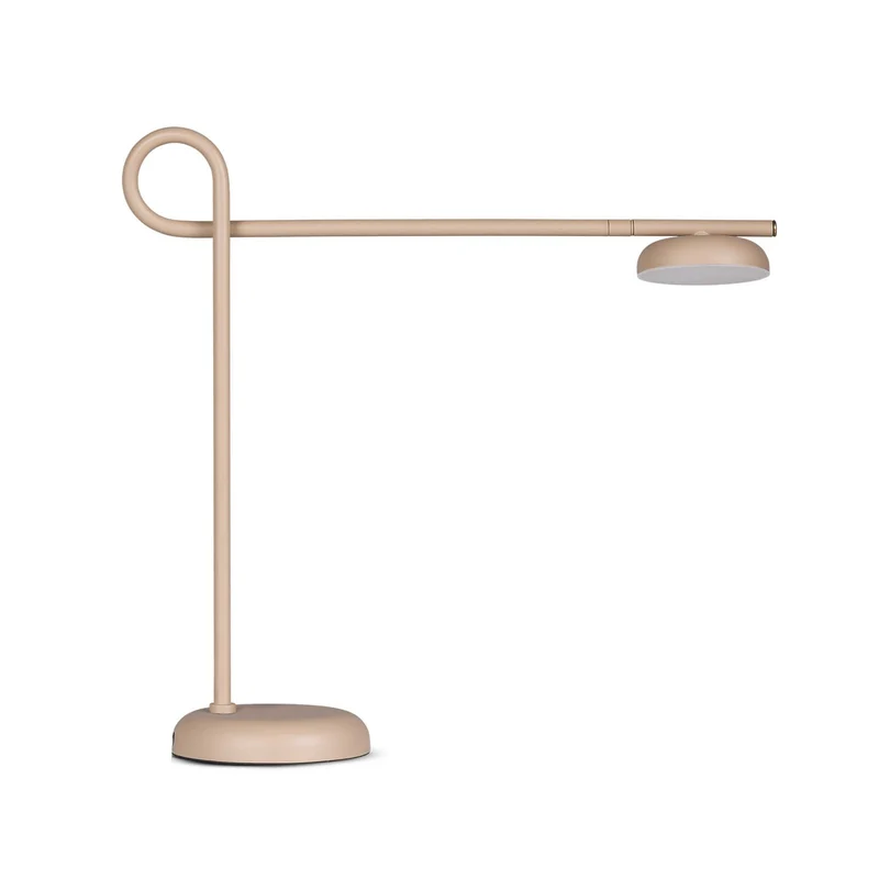 SALTO - Lampe à poser en acier, style contemporain