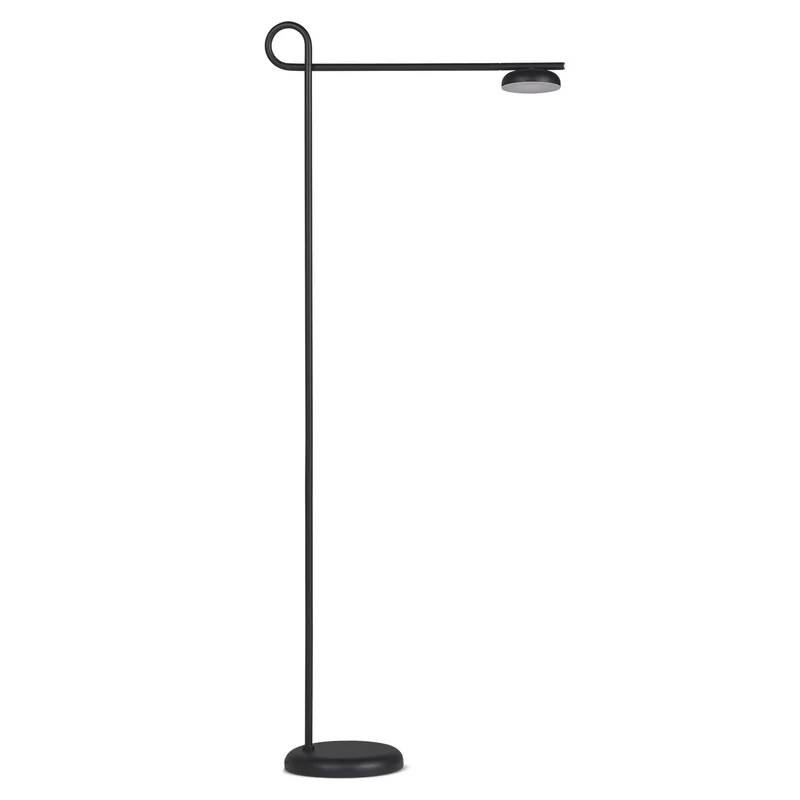 SALTO - Lampadaire LED en acier, style contemporain