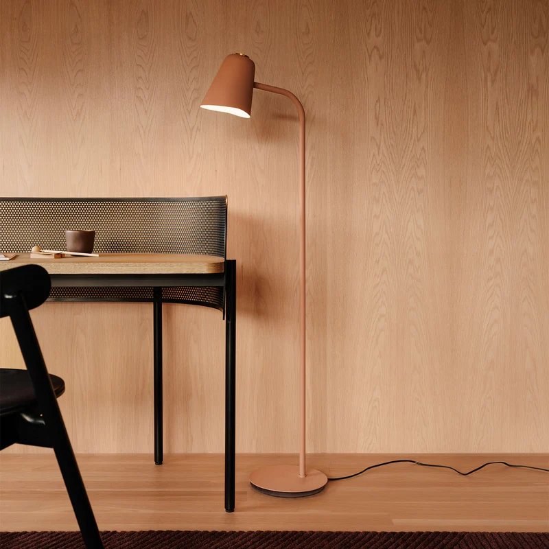 ME DIM - Lampadaire LED en aluminium, style scandinave