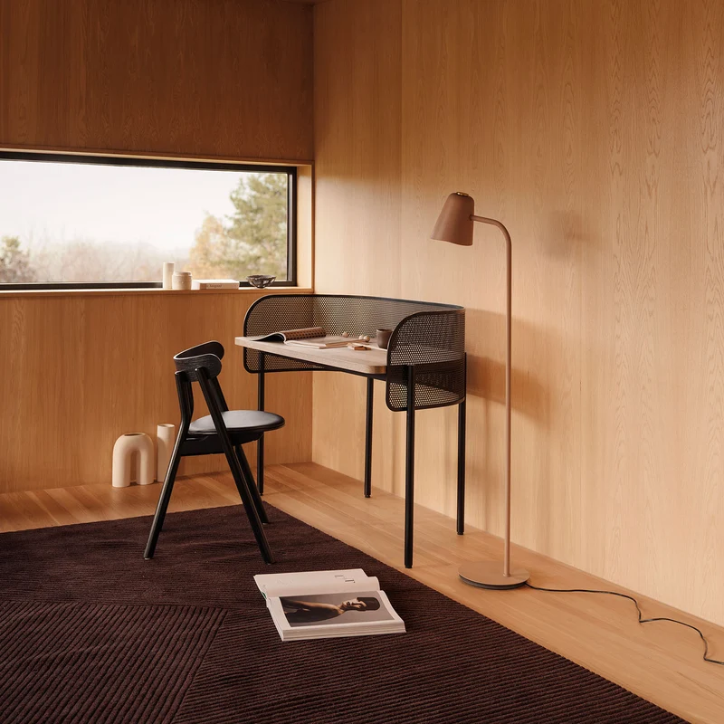 ME DIM - Lampadaire LED en aluminium, style scandinave