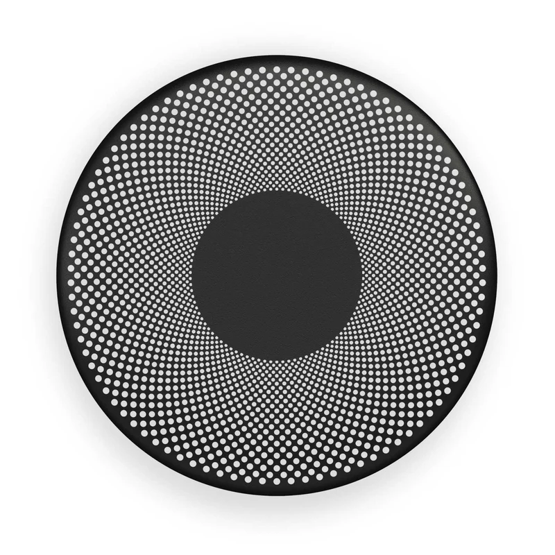Glint - Applique murale LED en aluminium perforé, style contemporain