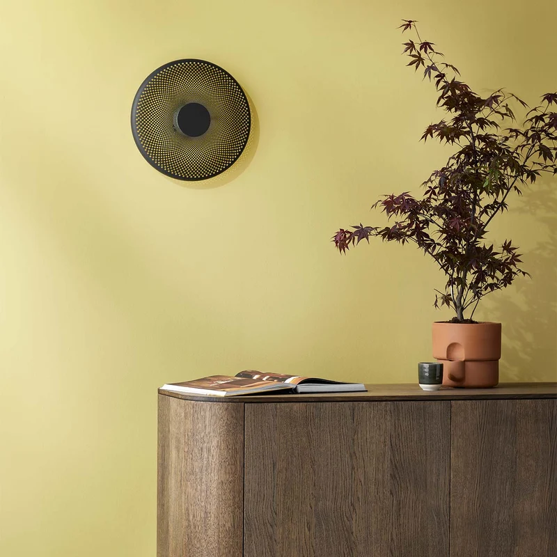 Glint - Applique murale LED en aluminium perforé, style contemporain