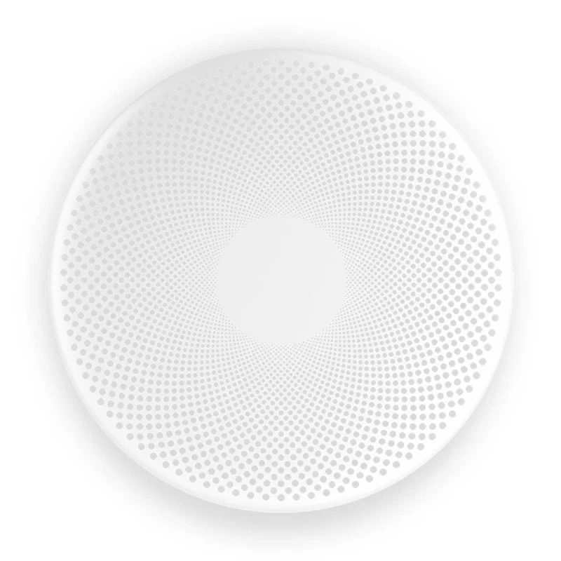 Glint - Applique murale LED en aluminium perforé, style contemporain