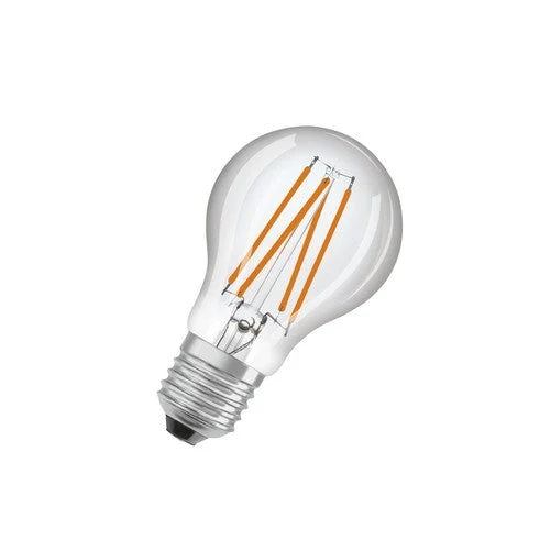 OSRAM Star+ lampada LED con sensore di luce diurna per attacco E27, ottica a filamento, bianco caldo (2700K), 806 lumen, sostituto per lampadine tradizionali da 60W, non dimmerabile, confezione da 1, E27