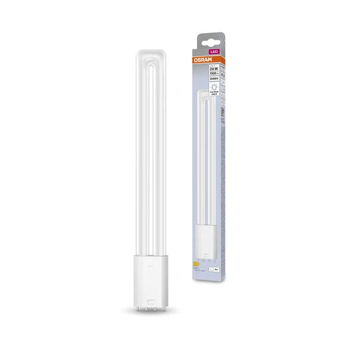 LED OSRAM Dulux per attacco 2G11, aspetto opaco, bianco freddo (4000K), 1500 lumen, ricambio per lampadine convenzionali da 24 W, non dimmerabile, confezione da 1