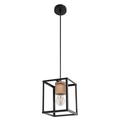 LEDVANCE DECOR Nairobi Lampada a sospensione, nero, attacco E27