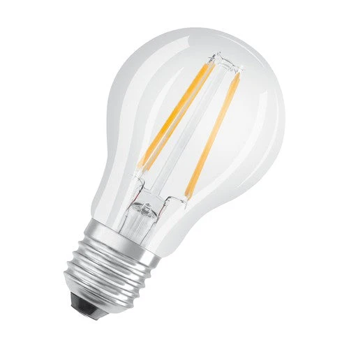 OSRAM LED Lampadina Base Classic (ex 60W) 7W / 2700K Confezione da 5 E27, Bianco caldo